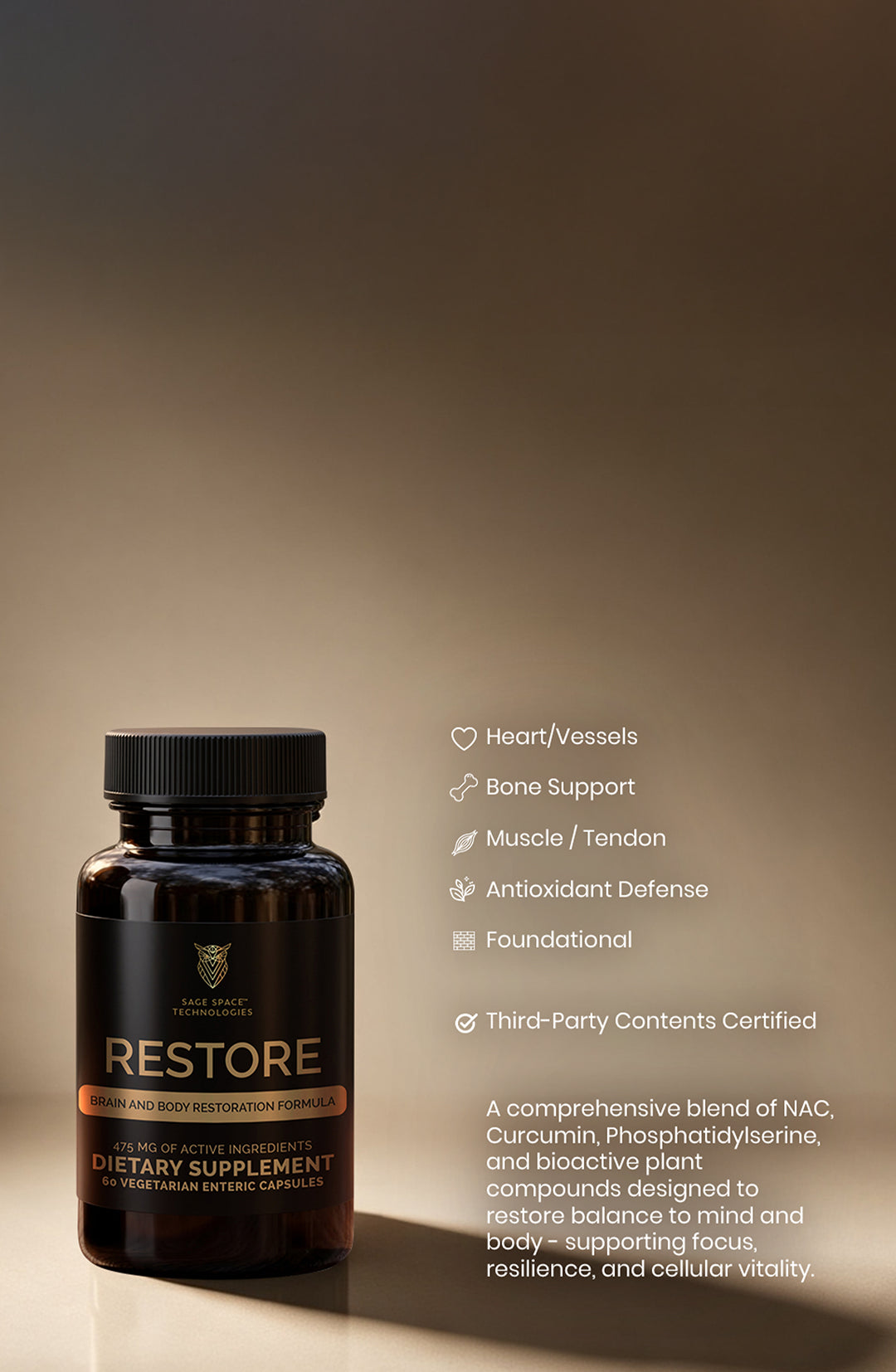 Sage Space Supplements